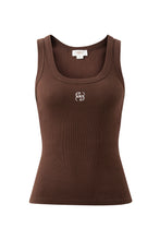 Load image into Gallery viewer, Zoe Contour Rib Scoop Tank
