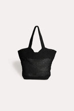 Load image into Gallery viewer, Mili Woven Tote Black

