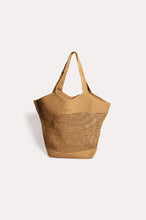 Load image into Gallery viewer, Mili Woven Tote Camel
