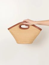 Load image into Gallery viewer, Augusta Timber Frame Clutch -Natural
