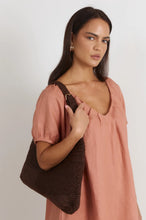 Load image into Gallery viewer, Rita Woven Bag - Chocolate
