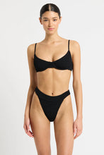 Load image into Gallery viewer, BOND-EYE - GRACIE BALCONETTE - BLACK RECYCLED
