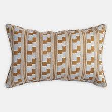 Load image into Gallery viewer, Chowk Sahara linen cushion 35x55cm
