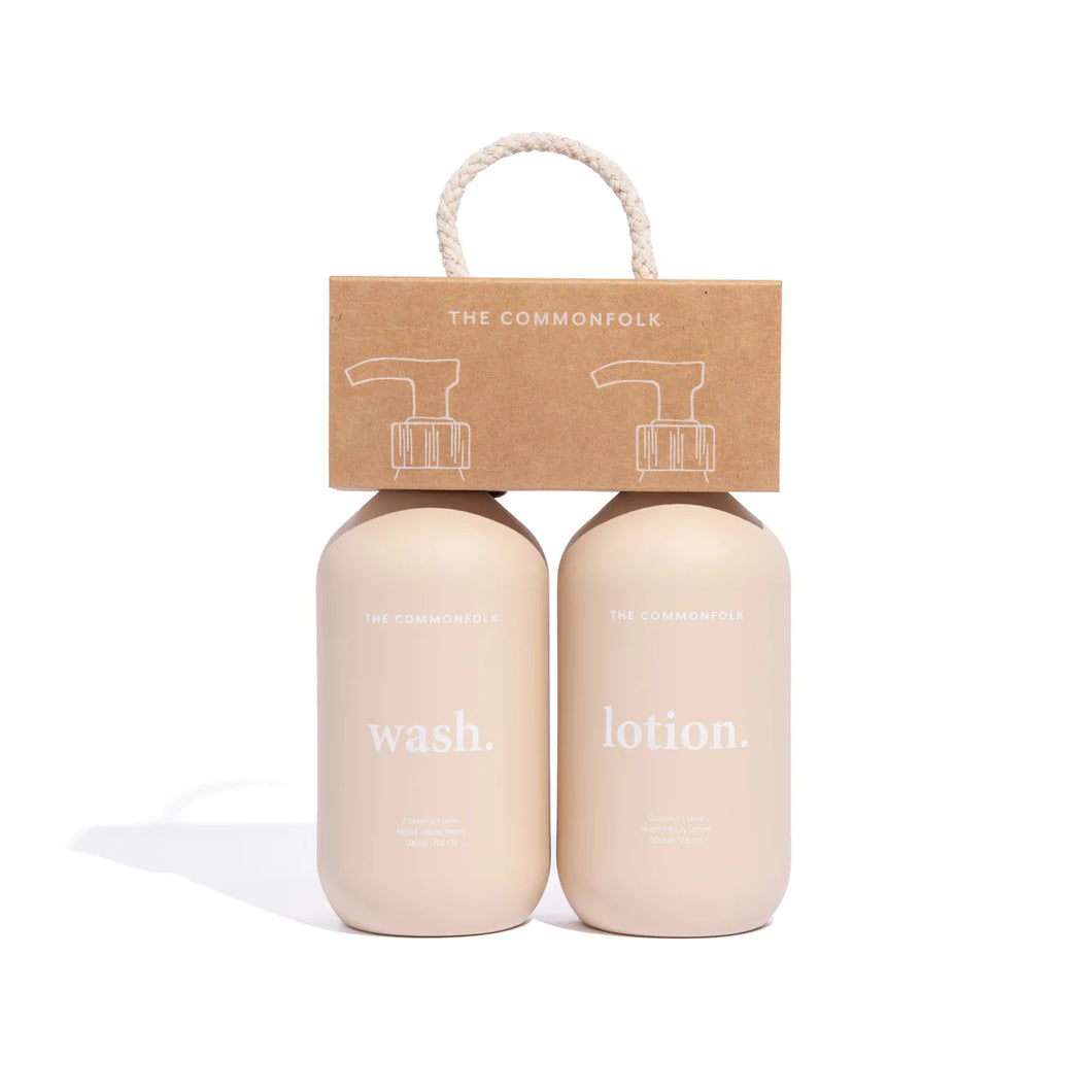 Keep It Simple Hand + Body Kit - Nude - Coconut and Lime