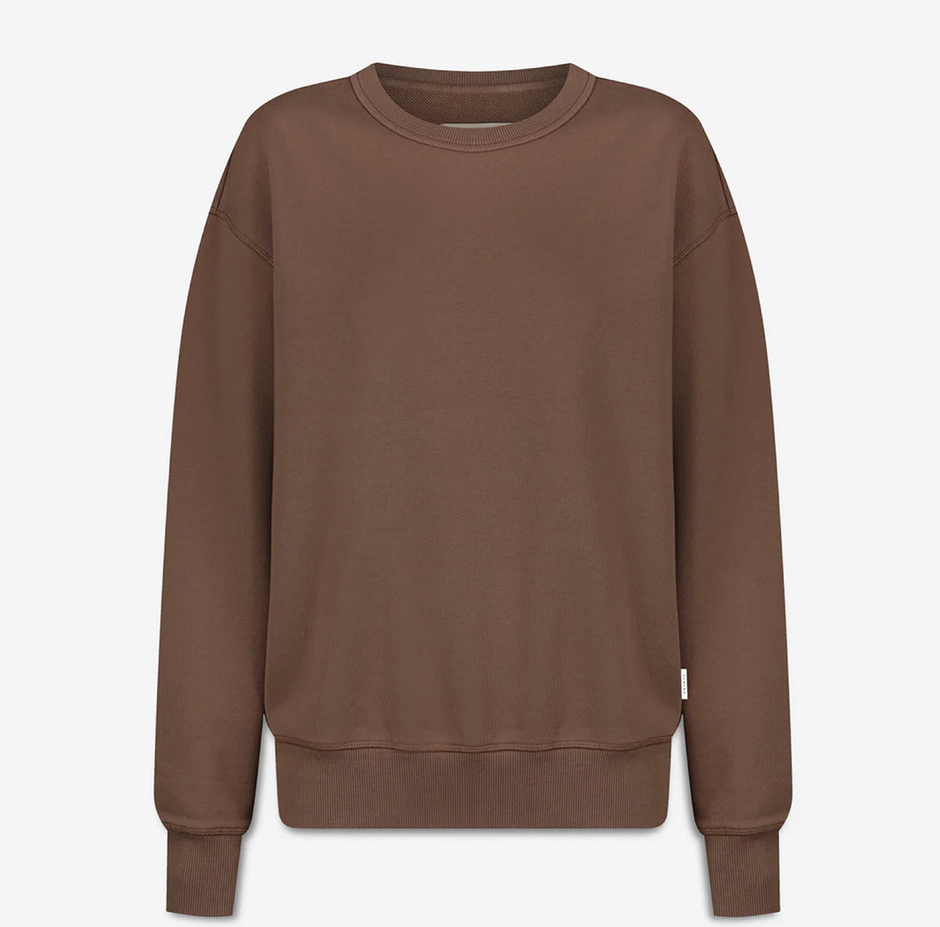 Status Anxiety - Could be nice - women's classic crew / coffee
