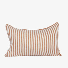 Load image into Gallery viewer, Drift Cushion - White/Nutmeg - 60 x60cm
