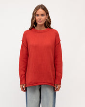 Load image into Gallery viewer, Chunky Cotton Knit – Rust
