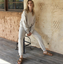 Load image into Gallery viewer, Status Anxiety - Could be nice - women&#39;s classic crew / dove grey
