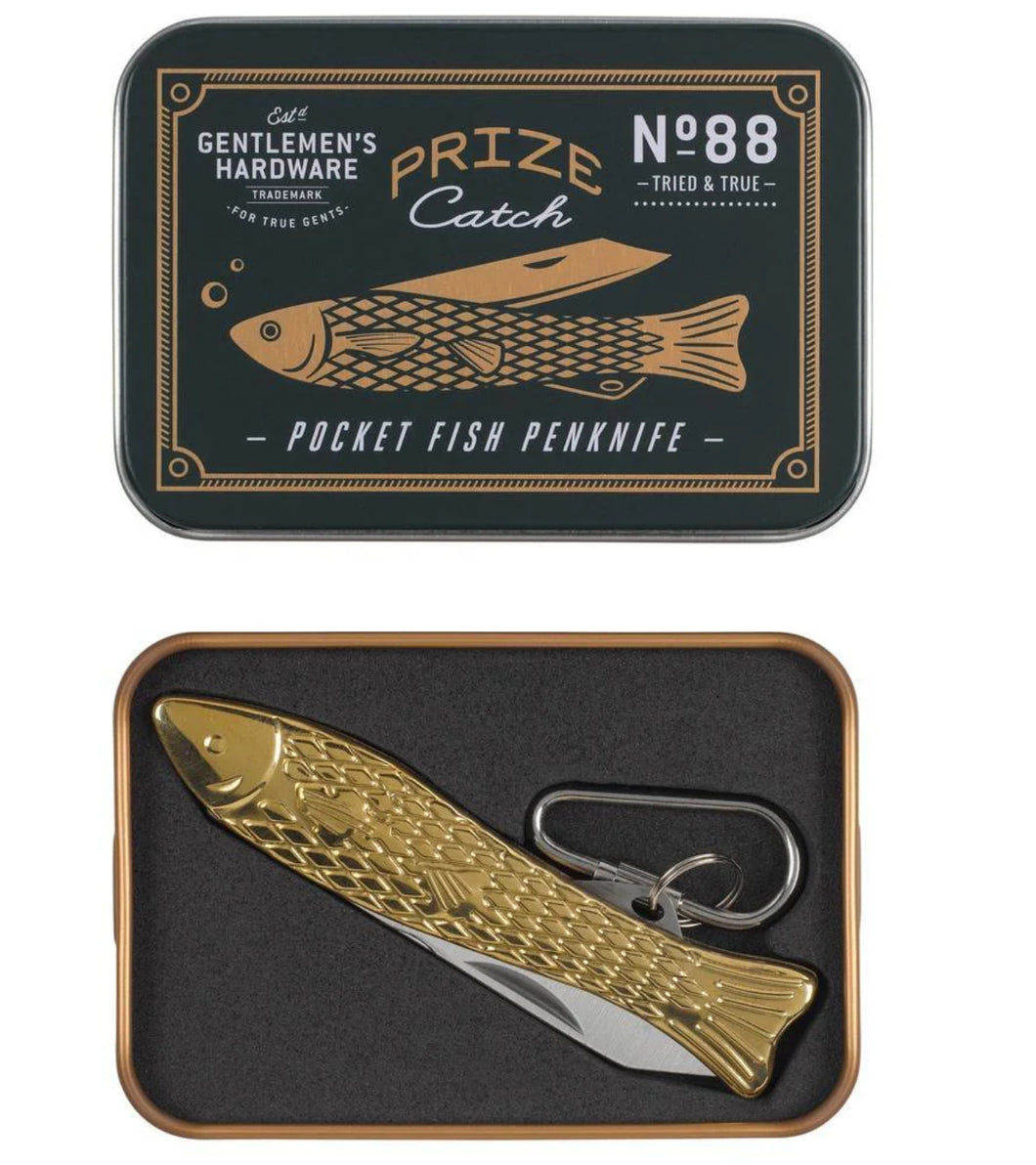 Gentleman’s hardware fish pen knife