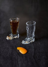 Load image into Gallery viewer, Set of 2 Cowboy Boot Shot Glasses
