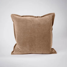 Load image into Gallery viewer, Evelyn Velvet Cushion - Natural
