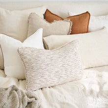 Load image into Gallery viewer, Luca Linen Cushion - Nutmeg
