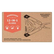 Load image into Gallery viewer, Workshop 12-In-1 Pliers

