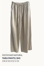 Load image into Gallery viewer, Tara Linen Pants – Natural

