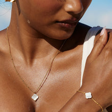 Load image into Gallery viewer, Fortuna Mother of Pearl Necklace
