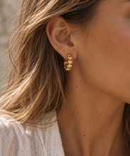 Load image into Gallery viewer, Marina Shell Hoops
