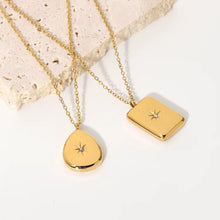 Load image into Gallery viewer, Teardrop Starburst Necklace

