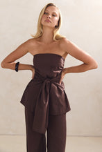 Load image into Gallery viewer, Strapless Tie-Front Set
