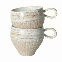 Load image into Gallery viewer, Set of 2 Ceylon Mugs / White

