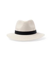 Load image into Gallery viewer, Pana-Mate Flexibraid® Fedora - Ivory
