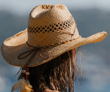 Load image into Gallery viewer, STELLA RAFFIA COWBOY - NATURAL
