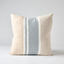 Load image into Gallery viewer, Magnus Linen Cushion - Natural/Blue
