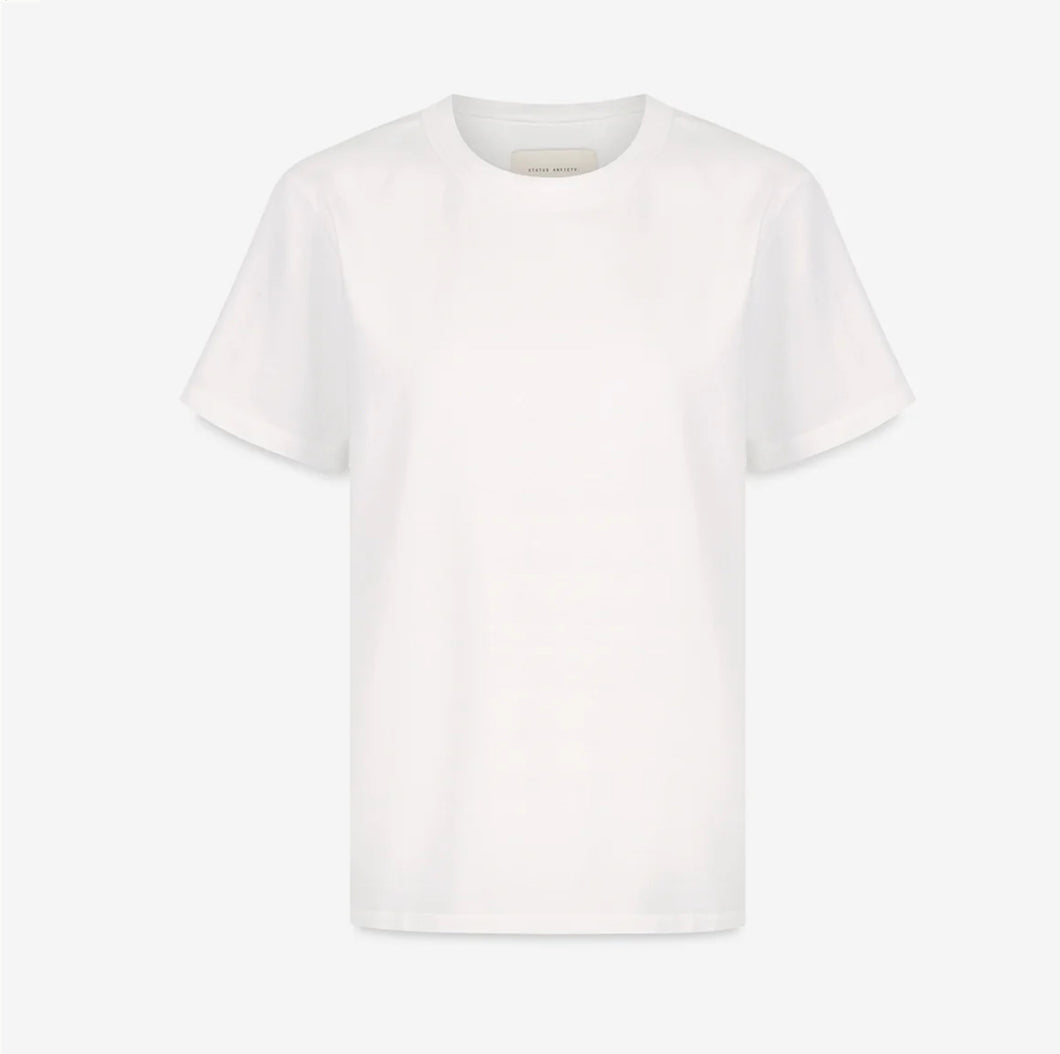 Status Anxiety - Feels Right - Women's Tee / Off White