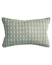 Load image into Gallery viewer, Mashru Celadon Moss Linen Cushion
