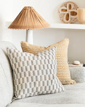 Load image into Gallery viewer, Menorca Saffron Linen Cushion
