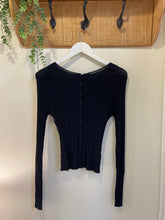 Load image into Gallery viewer, Button Long Sleeve Knit
