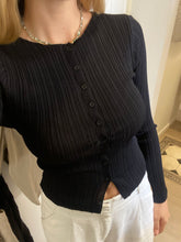 Load image into Gallery viewer, Button Long Sleeve Knit
