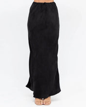 Load image into Gallery viewer, CUPRO MAXI SKIRT WITH DRAWSTRING
