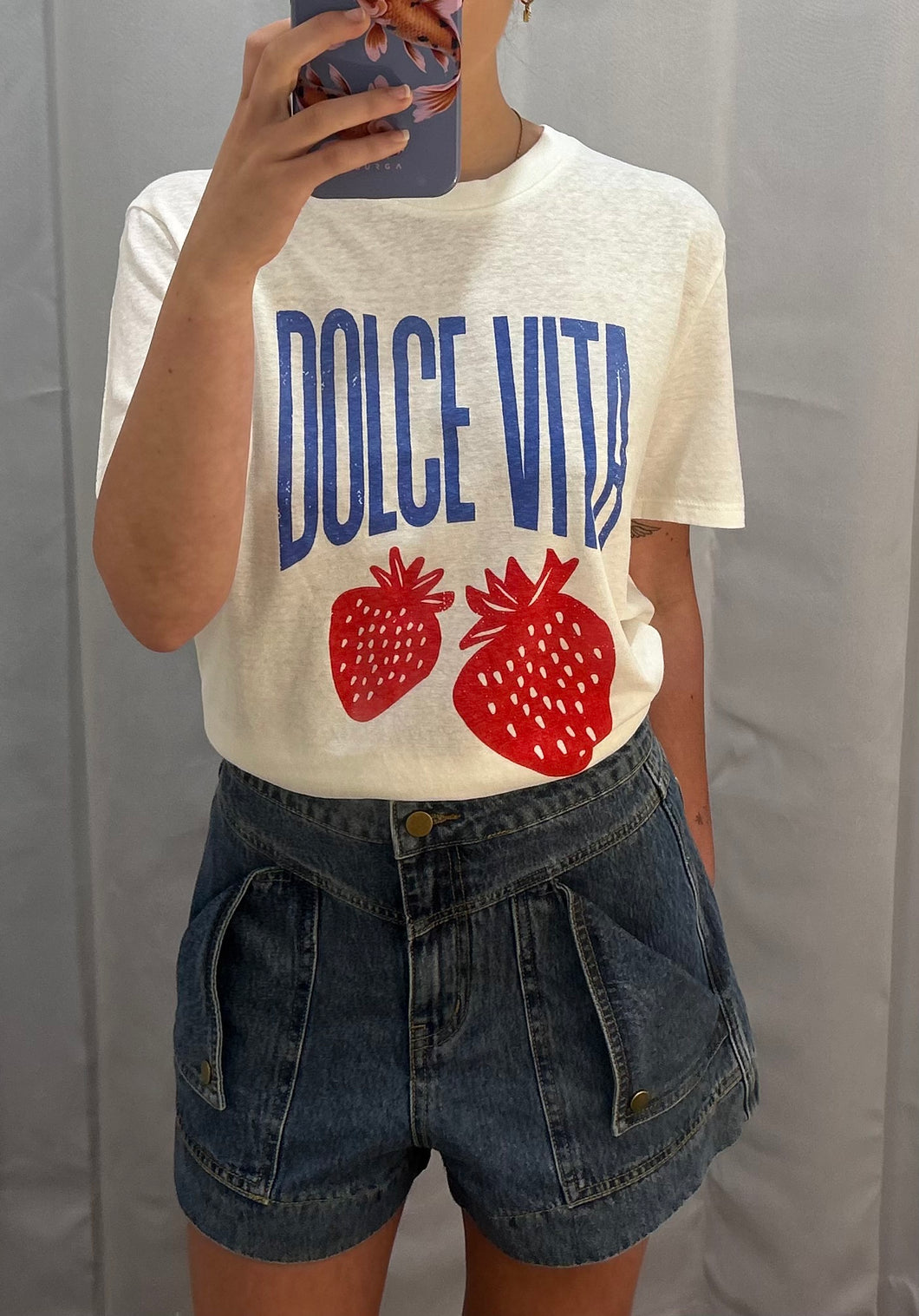 Iris Maxi Denim Shorts