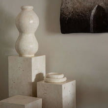 Load image into Gallery viewer, Fossil Stone Plinth by Engold
