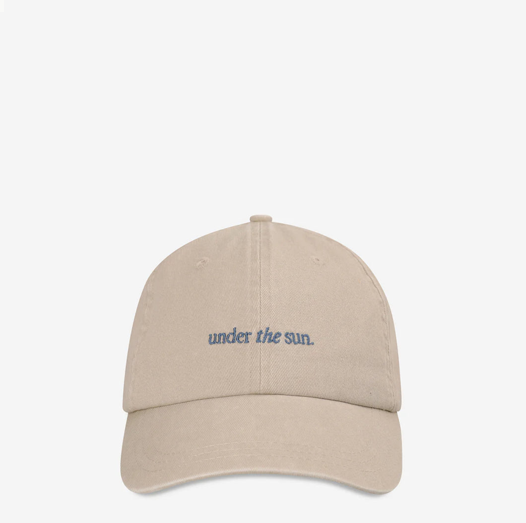 Under The Sun Logo Cap - Mushroom