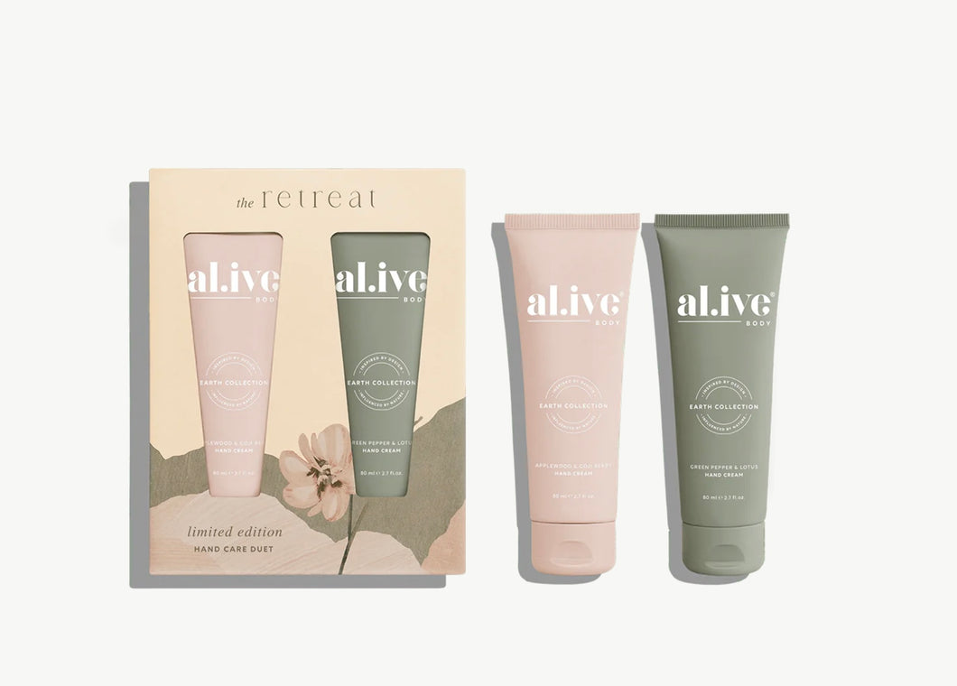 Hand Care Duet - Applewood & Goji Berry + Green Pepper & Lotus