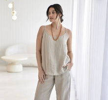 Load image into Gallery viewer, Fundamental Linen Cami - Natural
