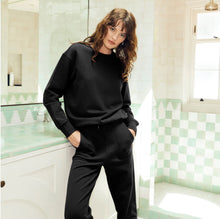 Load image into Gallery viewer, As You Wake - Women&#39;s Track Pant / Soft Black
