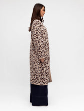 Load image into Gallery viewer, LEOPARD OVERSIZED LONGLINE KNIT CARDIGAN

