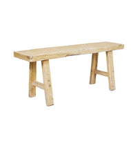 Load image into Gallery viewer, Dewi | Elm Bench - Natural
