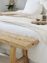 Load image into Gallery viewer, Dewi | Elm Bench - Natural
