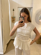 Load image into Gallery viewer, White Cotton Pant Set
