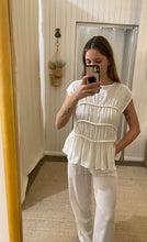 Load image into Gallery viewer, White Cotton Pant Set
