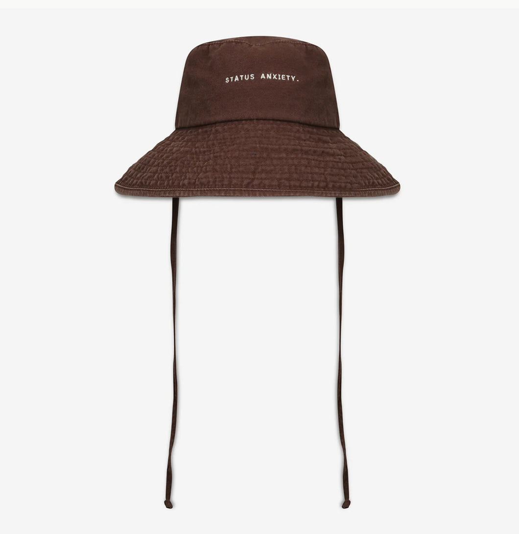 Status Anxiety - Golden Days Hat - Bark