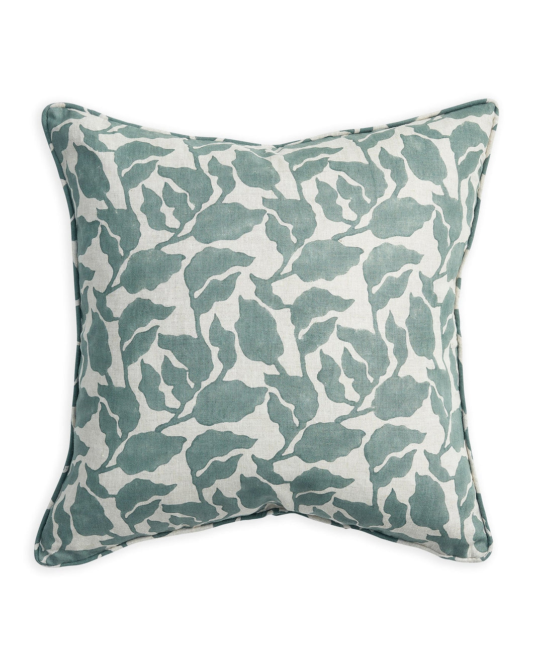 Flores Celadon Cushion