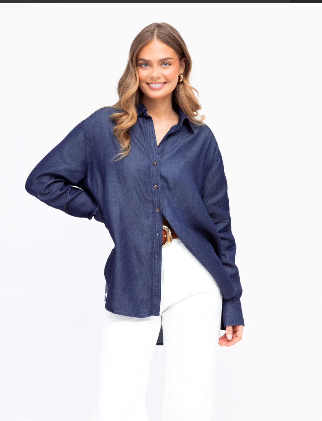 INDIGO DENIM SHIRT
