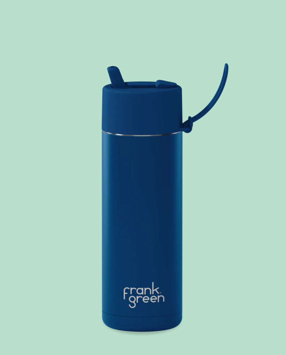 Ceramic Reusable Bottle - 20oz/595 ml - Deep Ocean