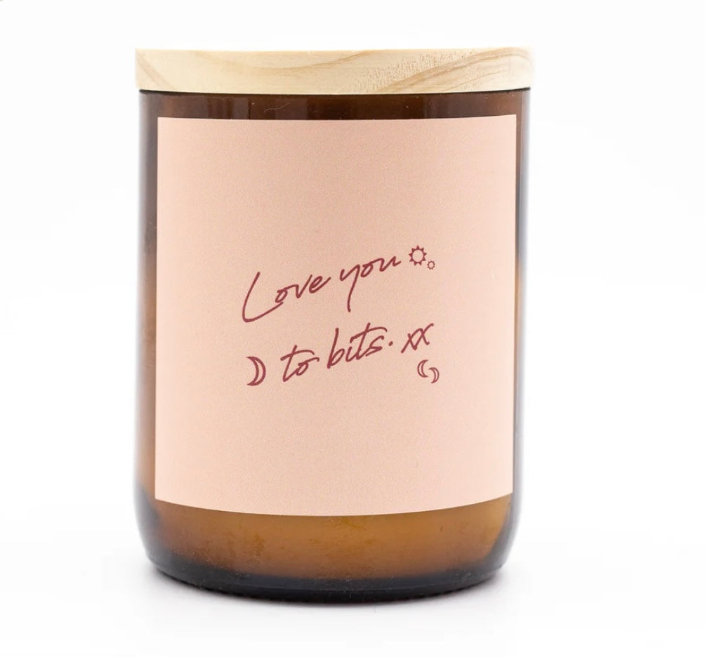 Love you to bits - Candle