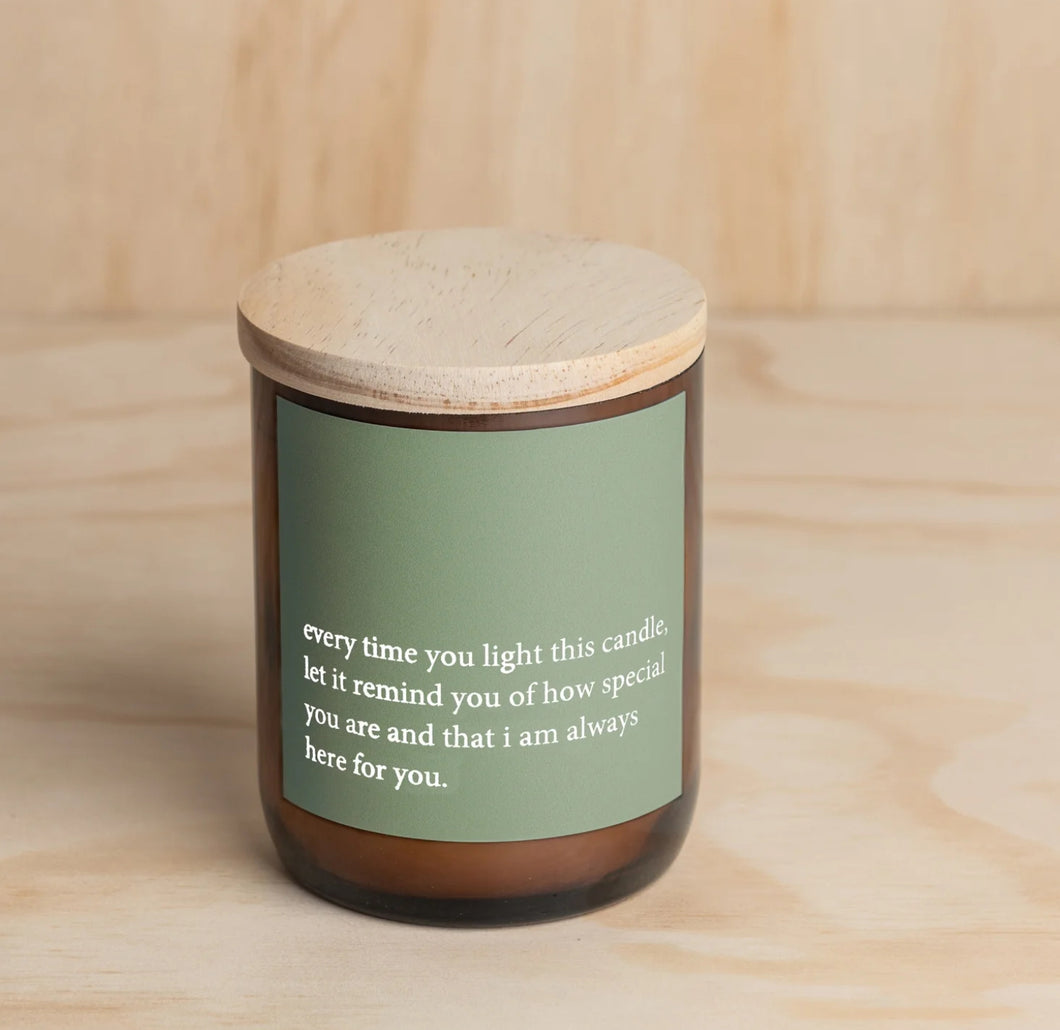 always here for you - candle