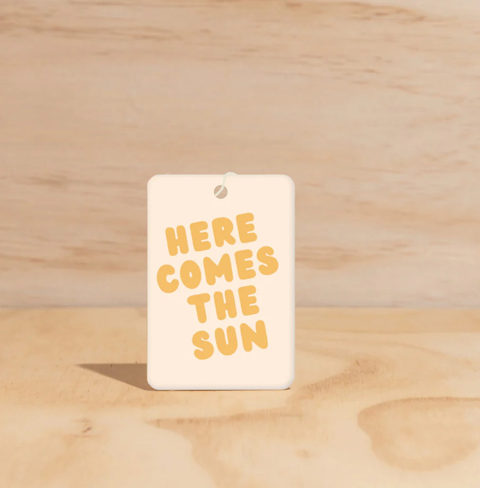 Here Comes The Sun Air Freshener - Biarritz